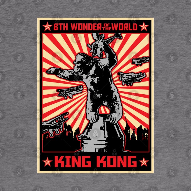 KING KONG 1933 - Propaganda poster by ROBZILLA